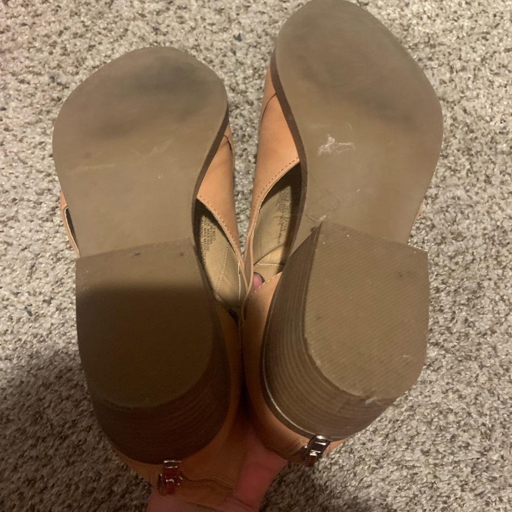 Tan Booties - Picture 2 of 3